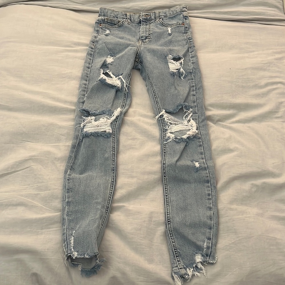 Top shop skinny jeans